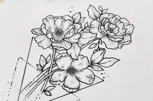 Эскиз коврика