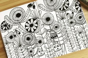 Рисунки в стиле зентангл