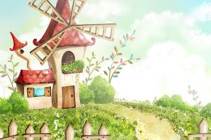 Рисунок сказочный домик