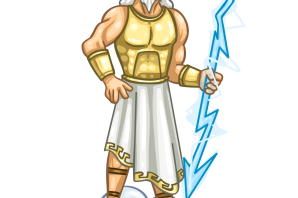 Посейдон раскраска