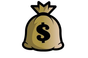 Мешок с деньгами рисунок