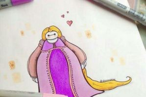 Мини рисунки фломастерами