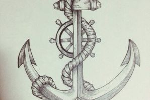 Якорь эскиз