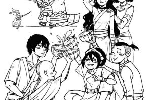 Аватар раскраска