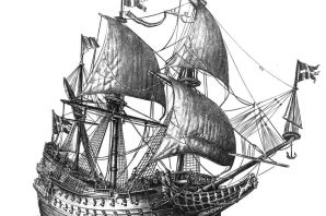 Каравелла рисунок