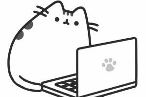 Кот пушок раскраска