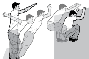 Раскраска паркур