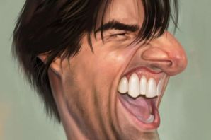 Смешное лицо рисунок