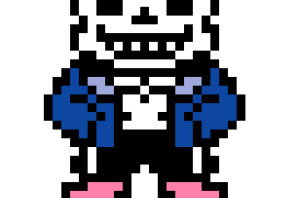 Санс пиксельный по клеточкам