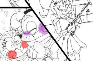 Балора фнаф раскраска