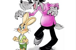 Рисунок зайца из ну погоди