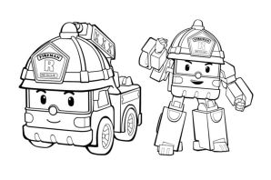 Раскраска спасатели