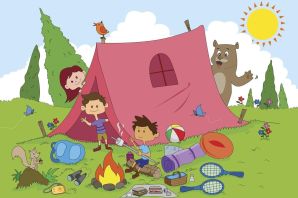 Поход рисунок