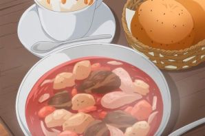 Вкусная еда рисунок