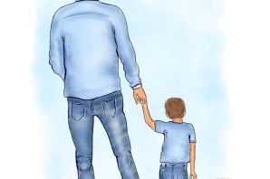 Рисунок папе на день отца