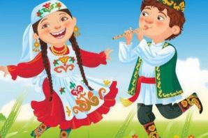 Костюм татаров рисунок