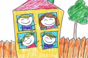 Дом детский рисунок