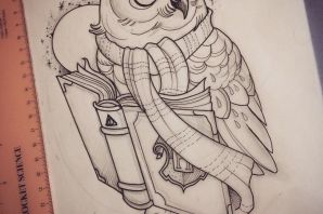 Гарри поттер наброски