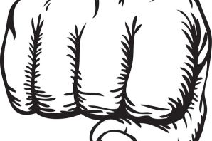 Кулак рисунок