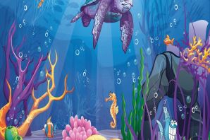 Подводное царство рисунок