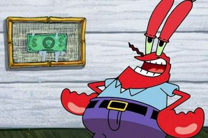 Мистер крабс рисунок