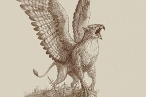 Грифон эскиз