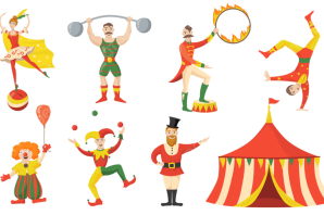 Арена цирка рисунок