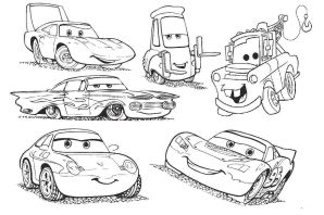 Маквин и мэтр раскраска