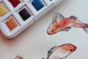 Рыба для срисовки