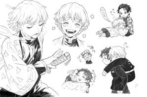 Гию томиока раскраска