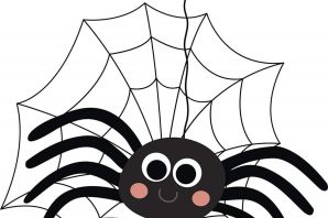 Паук рисунок для детей