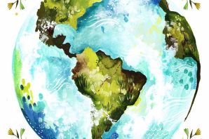 Рисунок родная земля