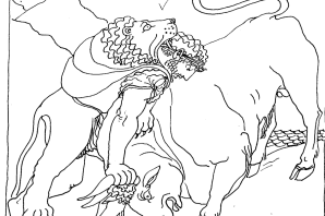 Подвиги геракла раскраска