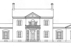 Рисунок особняка