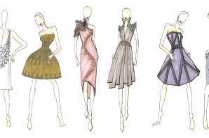 Модные эскизы