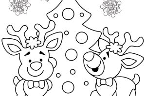 Раскраска новый год