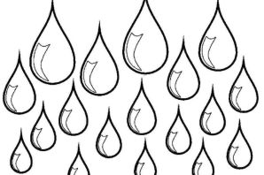 Капелька раскраска