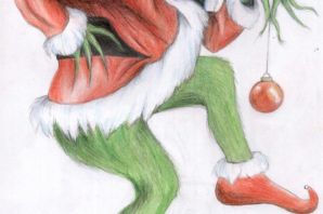 Рисунок гринча