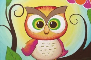 Рисунки на картоне