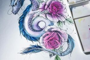 Дракон эскиз