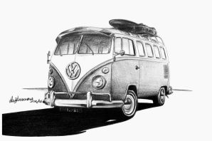 Рисунок фольксваген