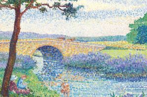 Пуантилизм пейзаж