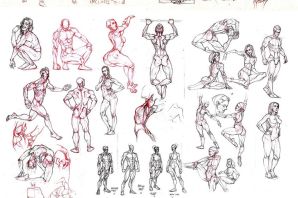 Позы для рисунков