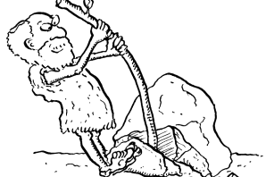 Палка копалка рисунок