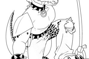 Монти раскраска