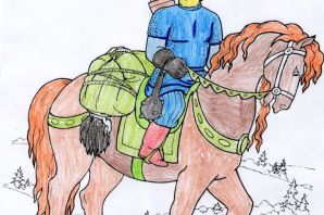 Илья муромец рисунок