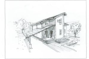 Эскиз база отдыха