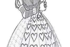 Элис раскраска