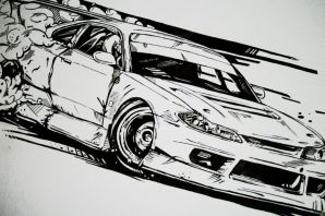 Раскраска дрифт