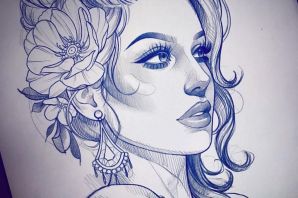 Рисунки эскизы